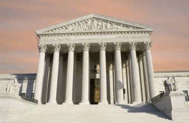 Washington DC 'deki Birleşik Devletler Yüksek Mahkemesi Binası, ABD