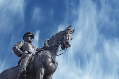 Çağdaş Türkiye 'nin kurucusu Atatürk Heykeli, başkent Ankara, Ulus Meydanı