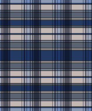 Ekose ve tartan desenlerini yüksek çözünürlüklü dokuyla kontrol eder