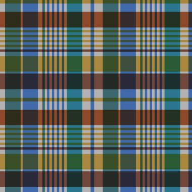 Ekose ve tartan desenlerini yüksek çözünürlüklü dokuyla kontrol eder