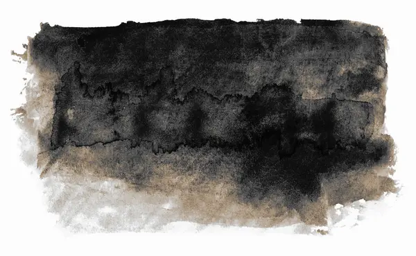 Çizimi Suluboya Yüksek Çözünürlüklü Doku Beyaz Tuval Üzerinde Izole - Stok İmaj
