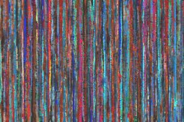 Halı suluboya ombre çizgileri Yüksek çözünürlüklü desen beyaz tuval üzerinde izole edilmiş renkler