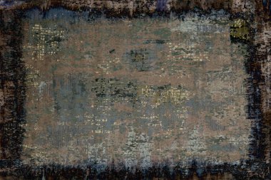 Yüksek çözünürlüklü desenli halı deseni beyaz tuval üzerinde izole edilmiş renkler