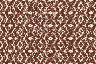 Yüksek çözünürlüklü desenli soyut dokuya sahip geometrik desen beyaz tuval üzerinde izole edilmiş renkler