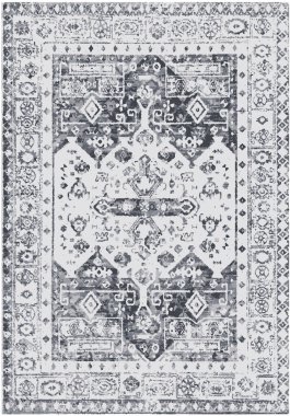 Orijinal yıkanmış efekt vektör halı tasarımı ve grunge desenli illüstrasyon 