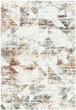 Orijinal yıkanmış efekt vektör halı tasarımı ve grunge desenli illüstrasyon 