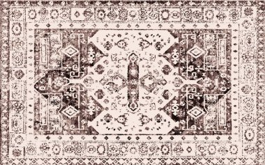 Orijinal yıkanmış efekt, halı tasarımı ve grunge desenli illüstrasyon 