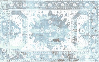 Orijinal yıkanmış efekt, halı tasarımı ve grunge desenli illüstrasyon 