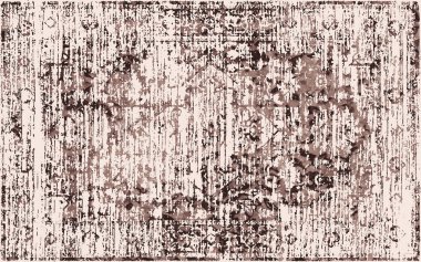 Orijinal yıkanmış efekt, halı tasarımı ve grunge desenli illüstrasyon 