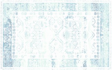 Orijinal yıkanmış efekt, halı tasarımı ve grunge desenli illüstrasyon 