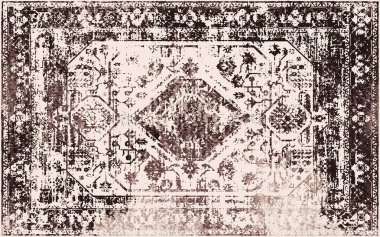 Orijinal yıkanmış efekt, halı tasarımı ve grunge desenli illüstrasyon 