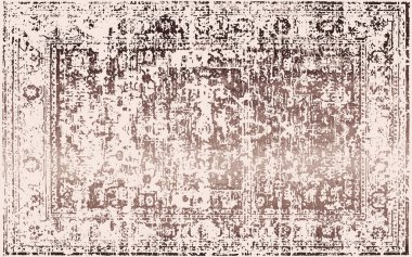 Orijinal yıkanmış efekt, halı tasarımı ve grunge desenli illüstrasyon 