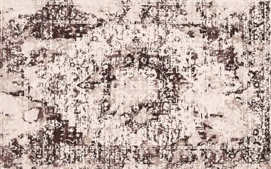 Orijinal yıkanmış efekt, halı tasarımı ve grunge desenli illüstrasyon 