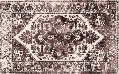 Orijinal yıkanmış efekt, halı tasarımı ve grunge desenli illüstrasyon 