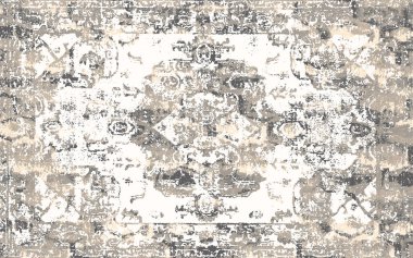 Orijinal yıkanmış efekt, halı tasarımı ve grunge desenli illüstrasyon 