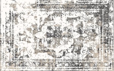 Orijinal yıkanmış efekt, halı tasarımı ve grunge desenli illüstrasyon 