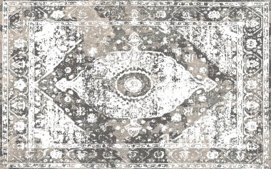 Orijinal yıkanmış efekt, halı tasarımı ve grunge desenli illüstrasyon 