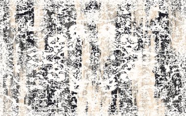 Orijinal yıkanmış efekt, halı tasarımı ve grunge desenli illüstrasyon 
