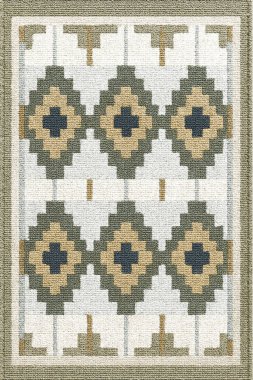 Halı ve Rug Boho tarzı, dokunmuş doku ve efektli etnik tasarım, orijinal el yapımı, yüksek çözünürlüklü çizimler.