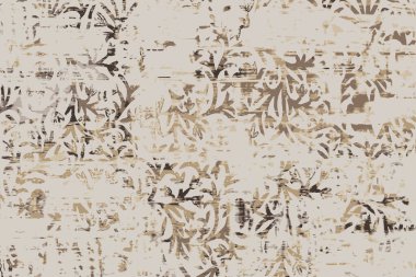 Orijinal, eskimiş efekt, halı tasarımı ve grunge desenli çizimler. 