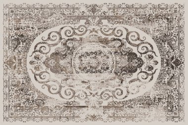 Orijinal, eskimiş efekt, halı tasarımı ve grunge desenli çizimler. 