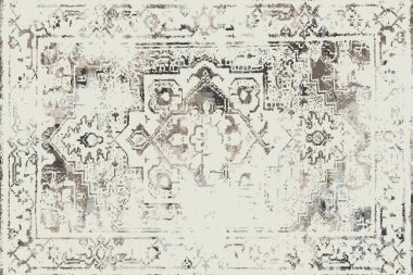 Orijinal, eskimiş efekt, halı tasarımı ve grunge desenli çizimler. 