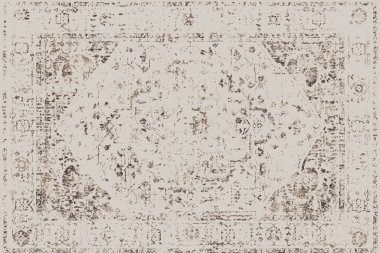 Orijinal, eskimiş efekt, halı tasarımı ve grunge desenli çizimler. 