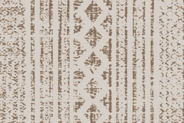 Orijinal, eskimiş efekt, halı tasarımı ve grunge desenli çizimler. 