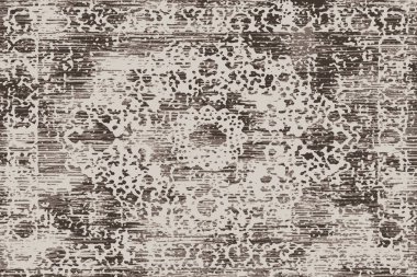 Orijinal, eskimiş efekt, halı tasarımı ve grunge desenli çizimler. 