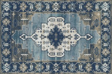 Orijinal, eskimiş efekt, halı tasarımı ve grunge desenli çizimler. 