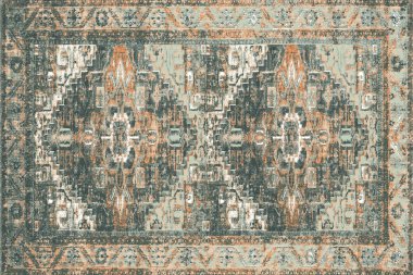 Orijinal, eskimiş efekt, halı tasarımı ve grunge desenli çizimler. 