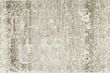 Orijinal, eskimiş efekt, halı tasarımı ve grunge desenli çizimler. 