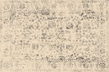 Orijinal, eskimiş efekt, halı tasarımı ve grunge desenli çizimler. 