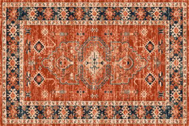 Orijinal, eskimiş efekt, halı tasarımı ve grunge desenli çizimler. 