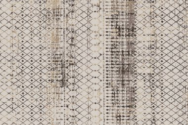 Orijinal, eskimiş efekt, halı tasarımı ve grunge desenli çizimler. 