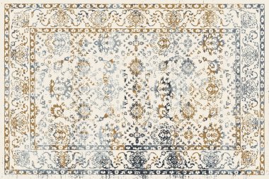 Orijinal, eskimiş efekt, halı tasarımı ve grunge desenli çizimler. 