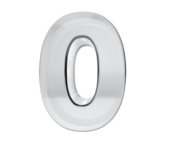 0 numaralı cam 3D görüntüleme. Geçmişi kolay kesim. Kaydedilmiş seçim