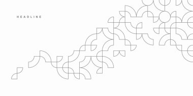 Soyut geometrik teknolojik arka plan. Vektör yaratıcı tasarımı.