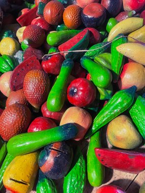 Clay Bank, Canlı Kültürel Mela Etkinliği sırasında Geleneksel Stall 'da sergilendi. Bu fotoğraf Bangladeş, Chittagong' dan çekildi..