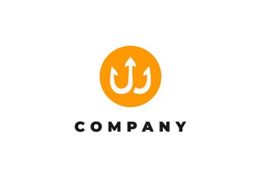 Logo harfi ve mızrak dairesi.