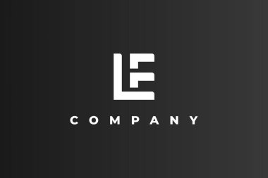 Harf I monogram modern logo