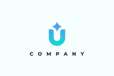 Logo harfi u star gökyüzü işi