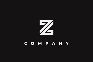 logo harfi z monogram soyut