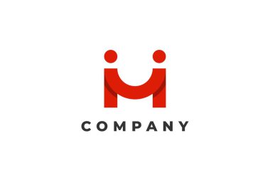 Kırmızı logolu sevimli yüzüm.