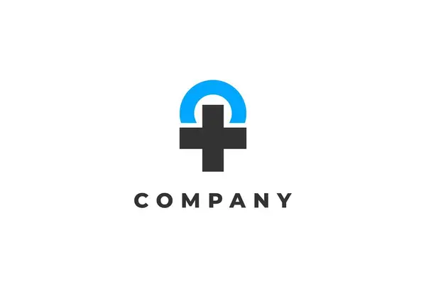 T harfi artı hastane sembolü anahtar antik Mısır logosu