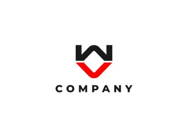 harf mv, ma veya mc robot soyut modern iş logosu