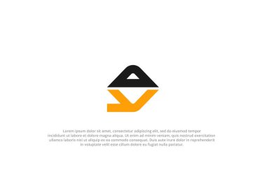 dy harfi veya yd soyut iş modern minimalist logo