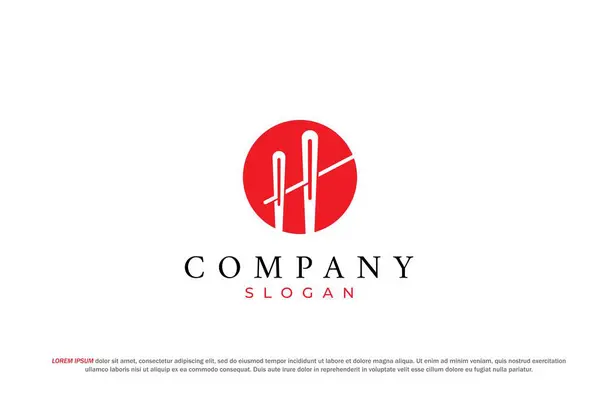 H iğnesi ve dikiş ipliği logosu.