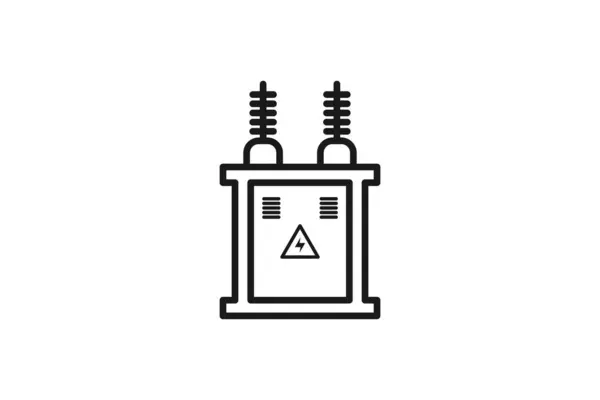 elektriksel alt istasyon simgesi tasarımı