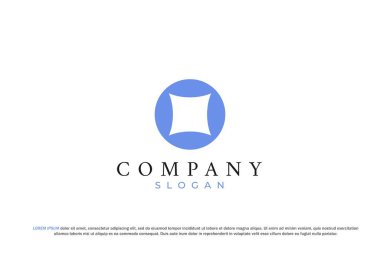 soyut asgari mantar logosu